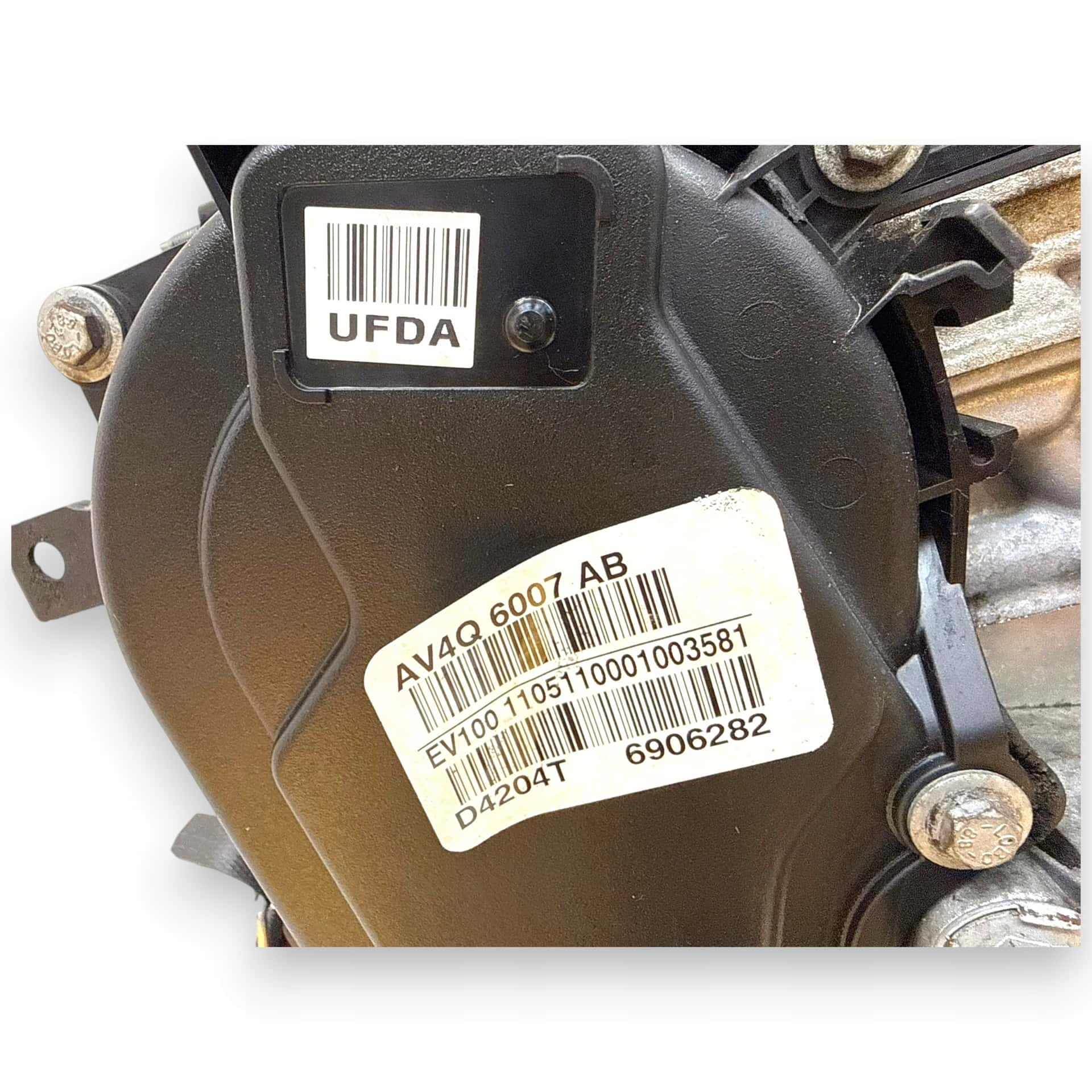 Moteur UFDA vue 2