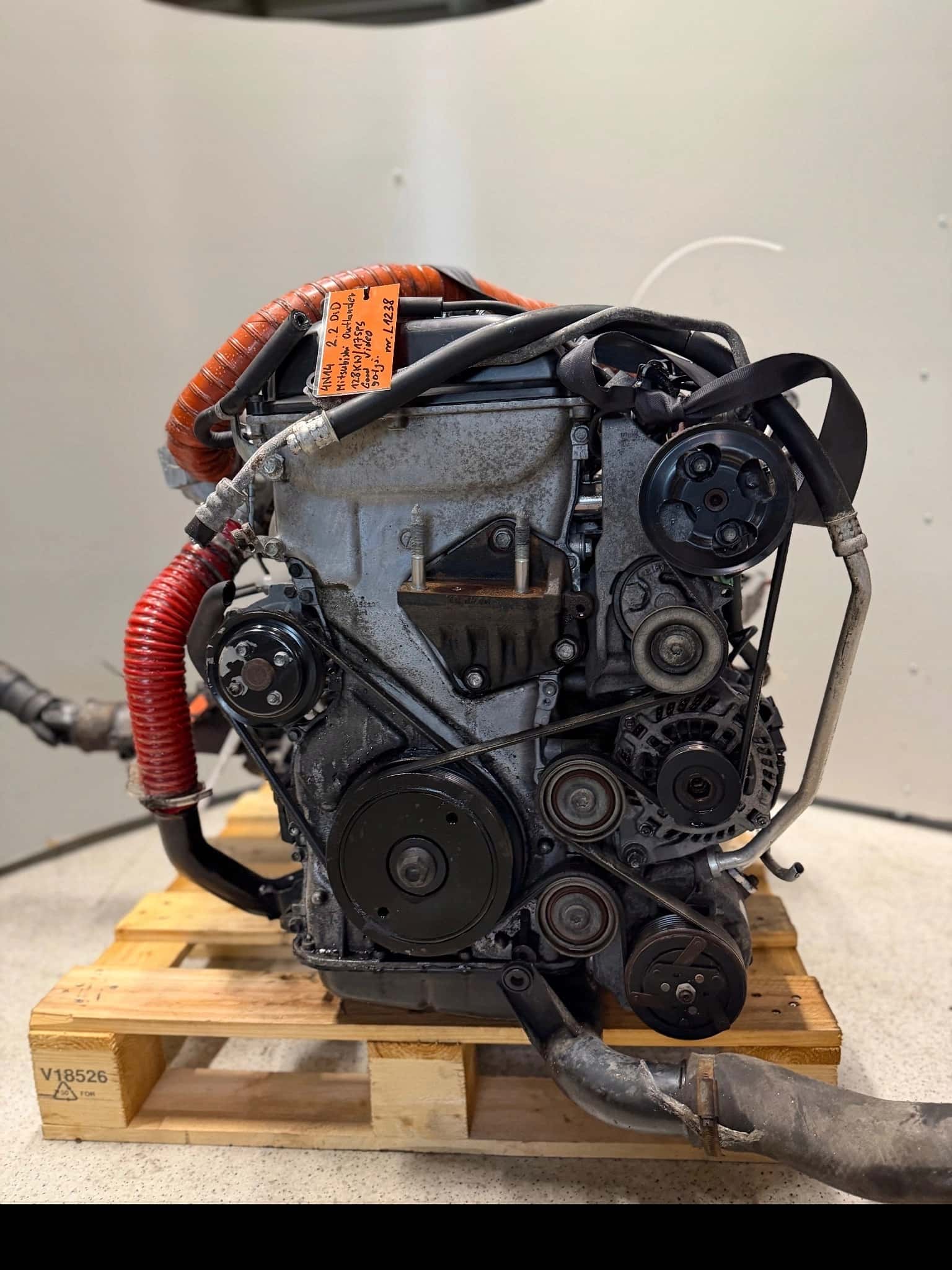 Moteur 4N14 vue 4