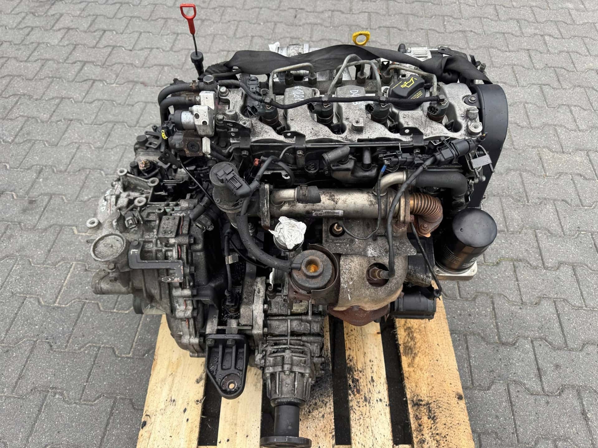 Moteur D4EB vue 2