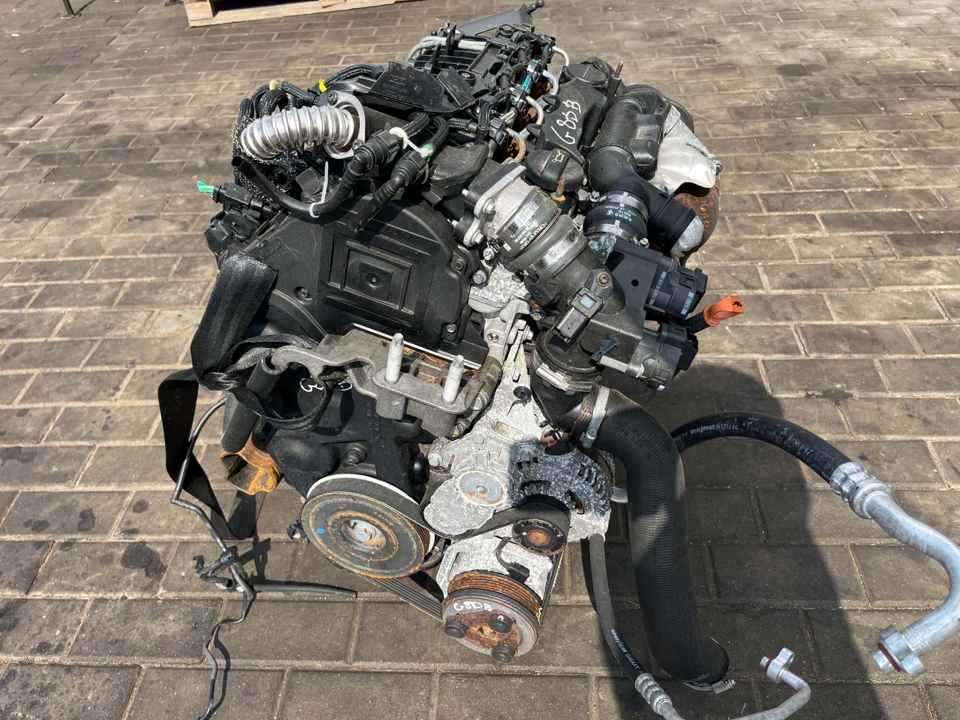 Moteur G8DB vue 3