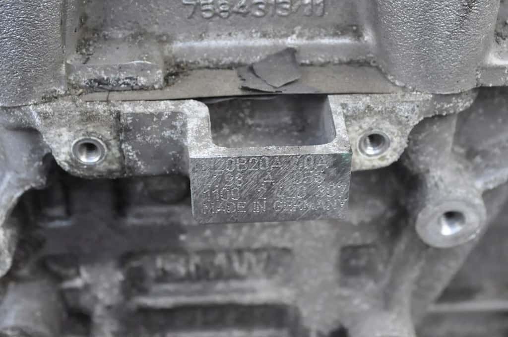 Moteur N20 B20 A vue 3