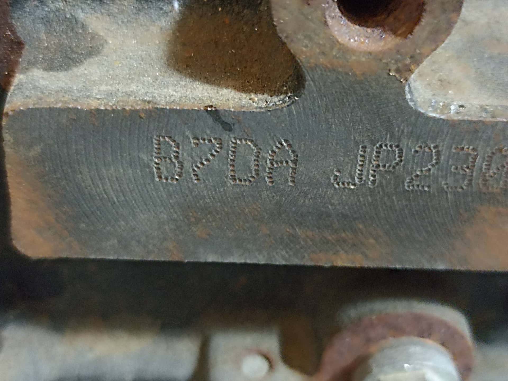 Moteur B7DA vue 8