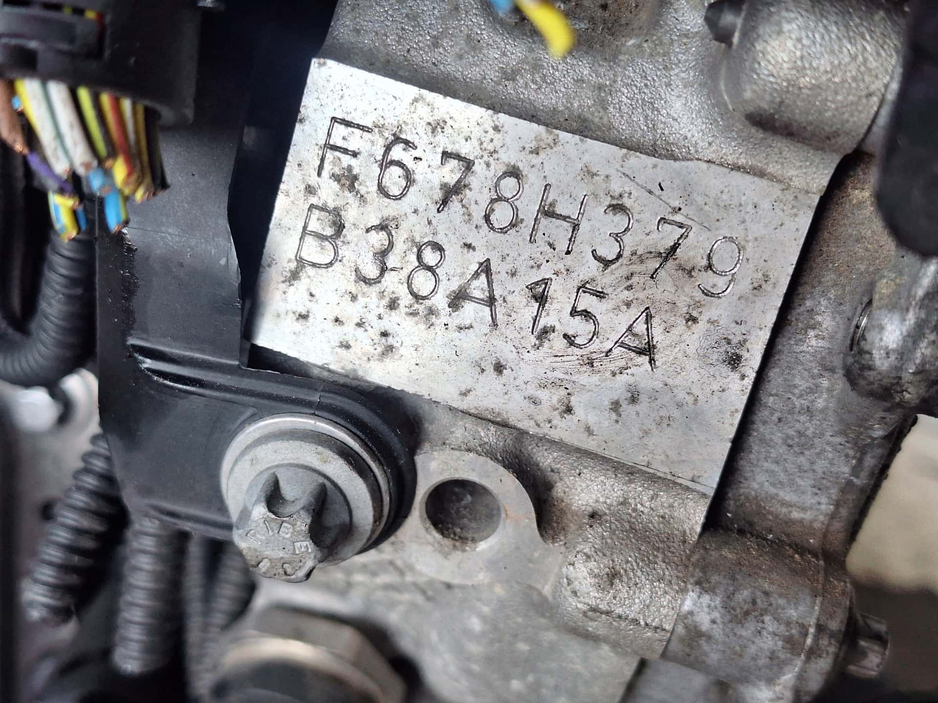 Moteur B38 A15 A vue 2