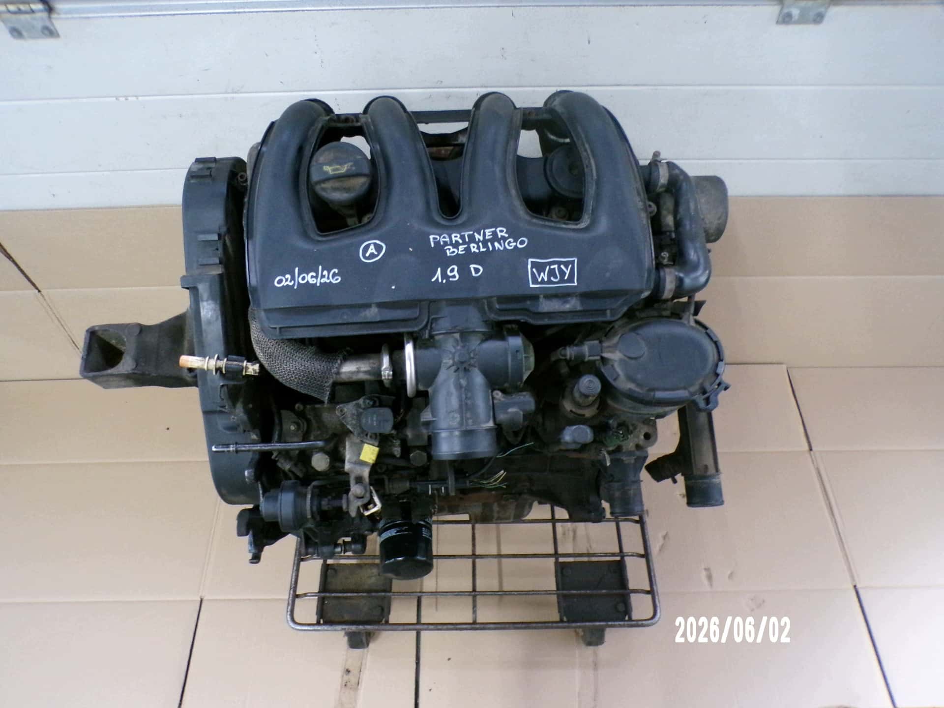 Moteur WJY (DW8B) vue 2