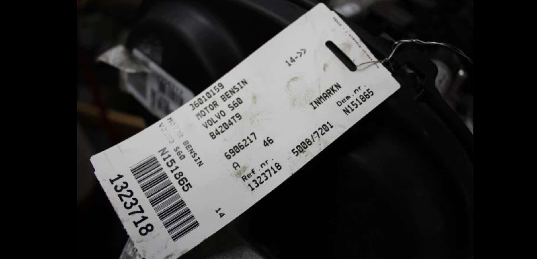 Moteur B 4204 T9 vue 4