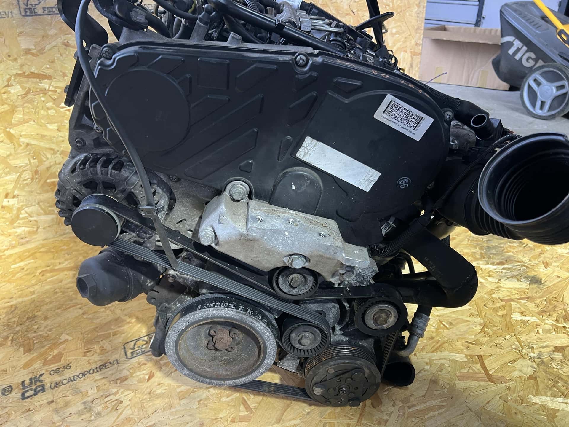 Moteur A 20 DTE vue 2