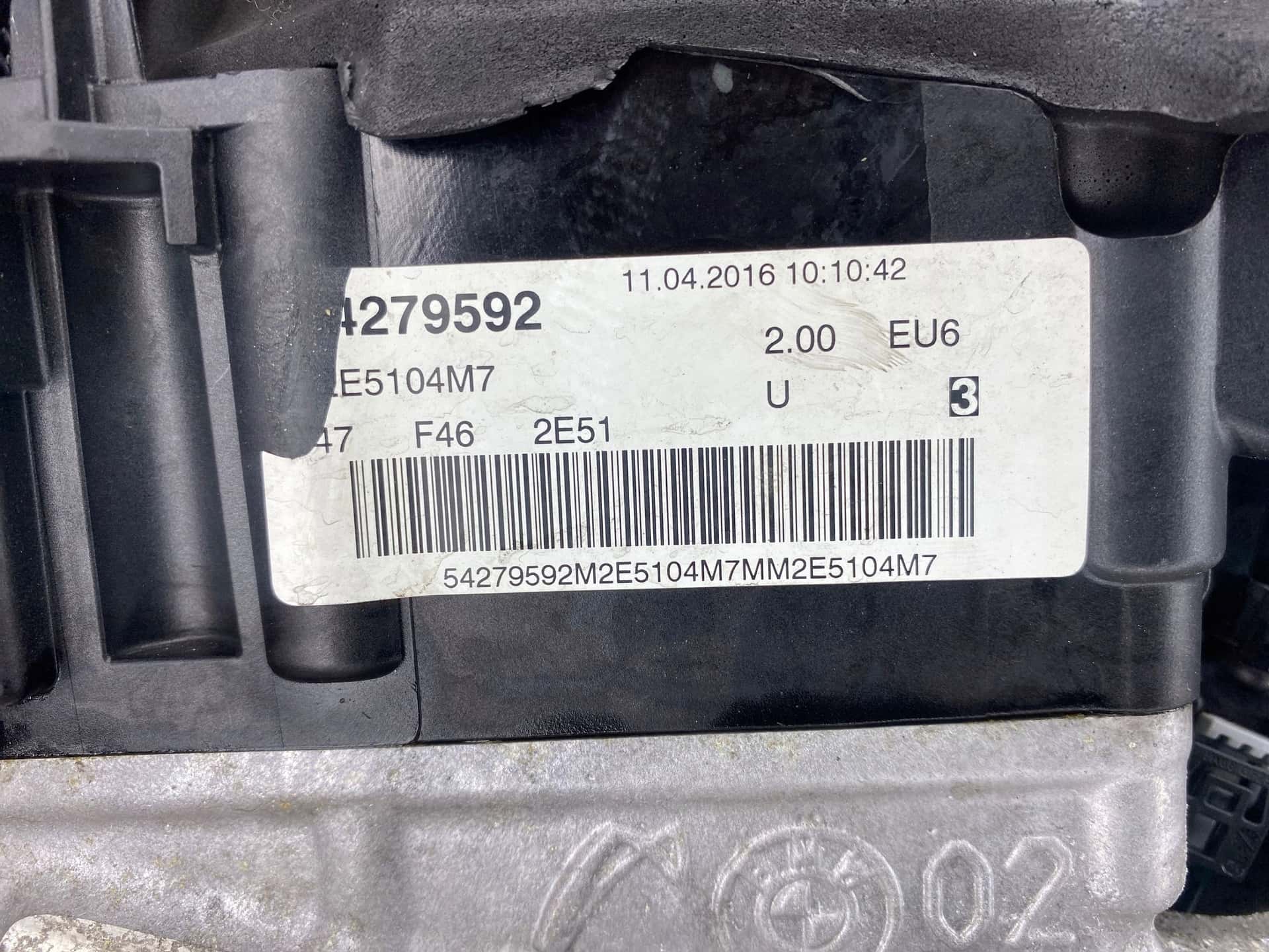 Moteur B47 C20 A vue 7