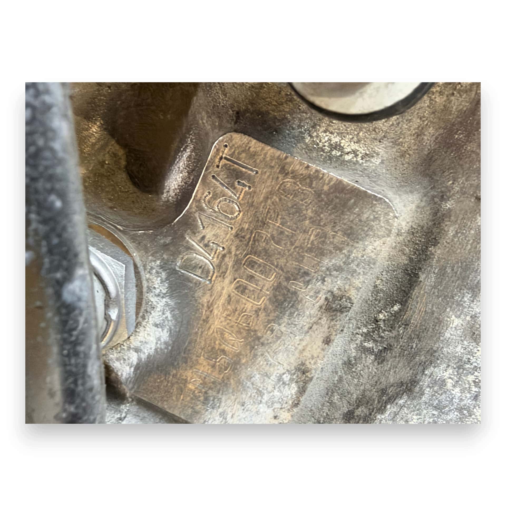 Moteur D 4164 T vue 2