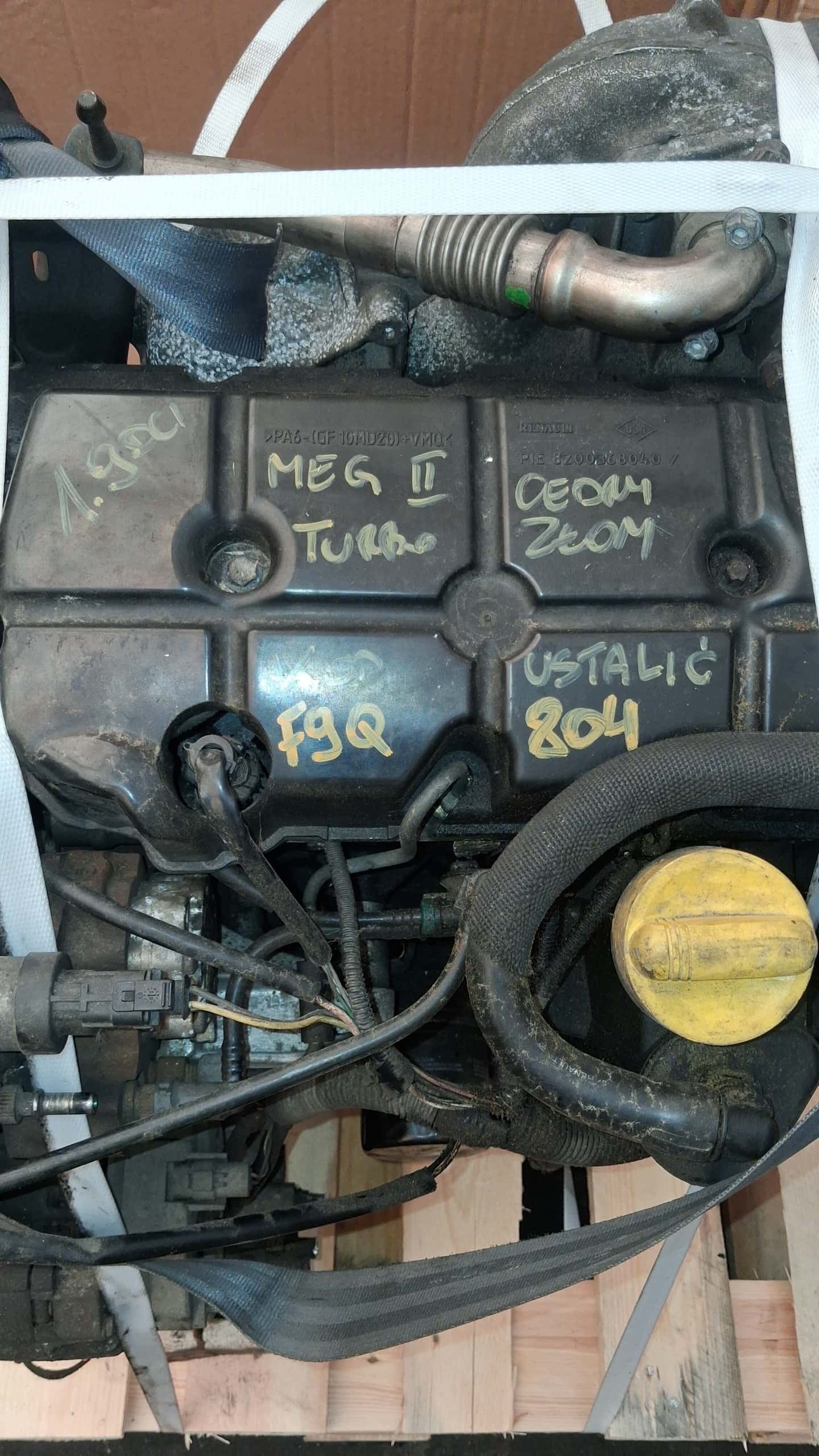 Moteur F9Q 804 vue 2