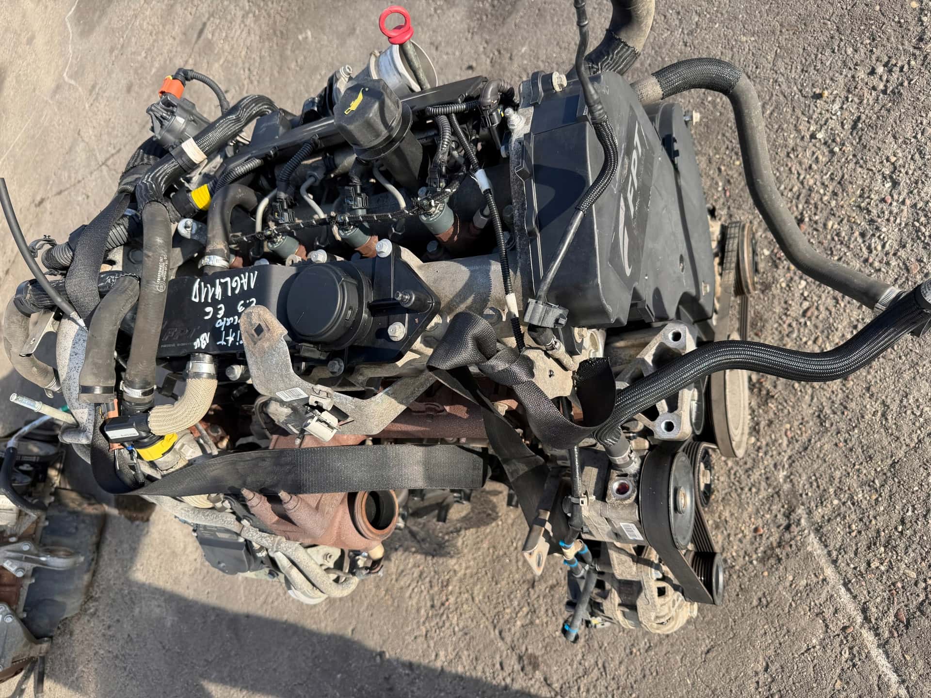 Moteur F1AGL411D vue 3