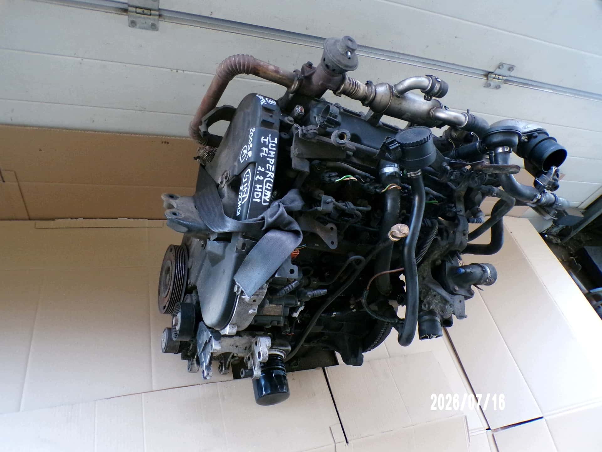 Moteur 4HY (DW12UTED) vue 2