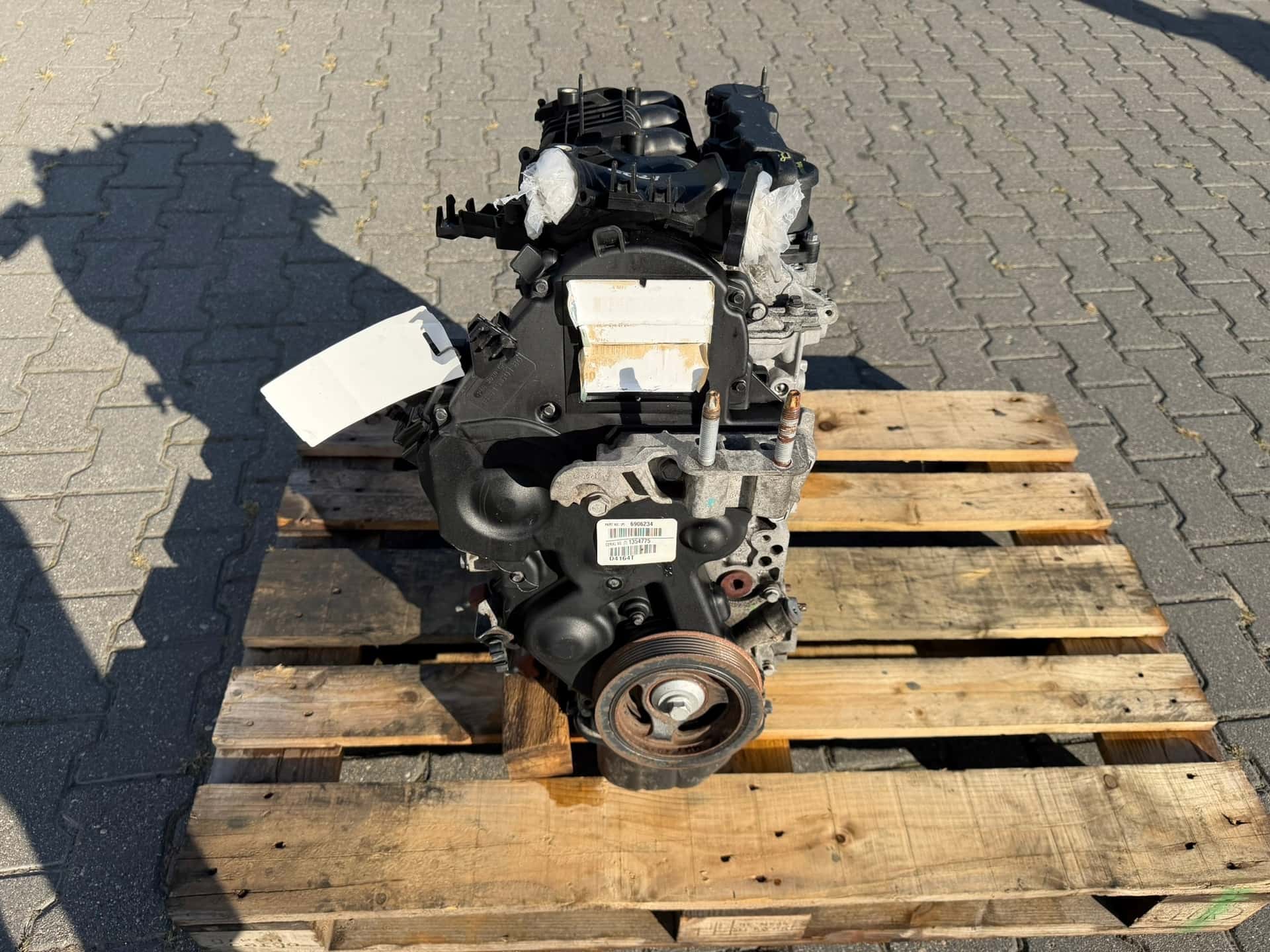 Moteur D 4164 T vue 2