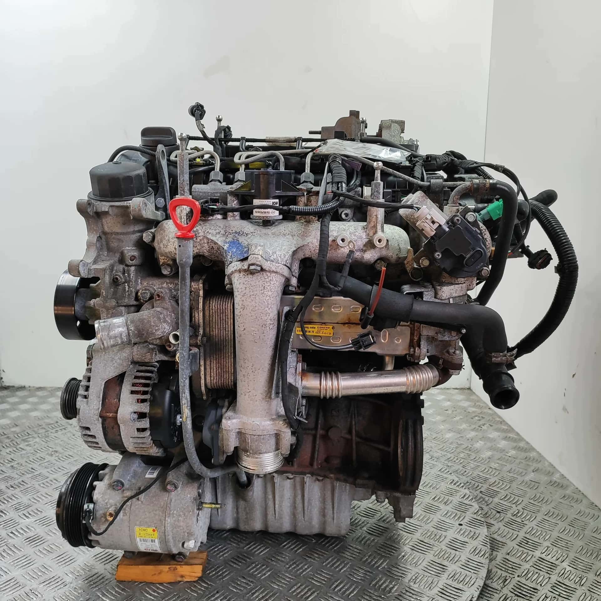 Moteur D20DTF vue 2