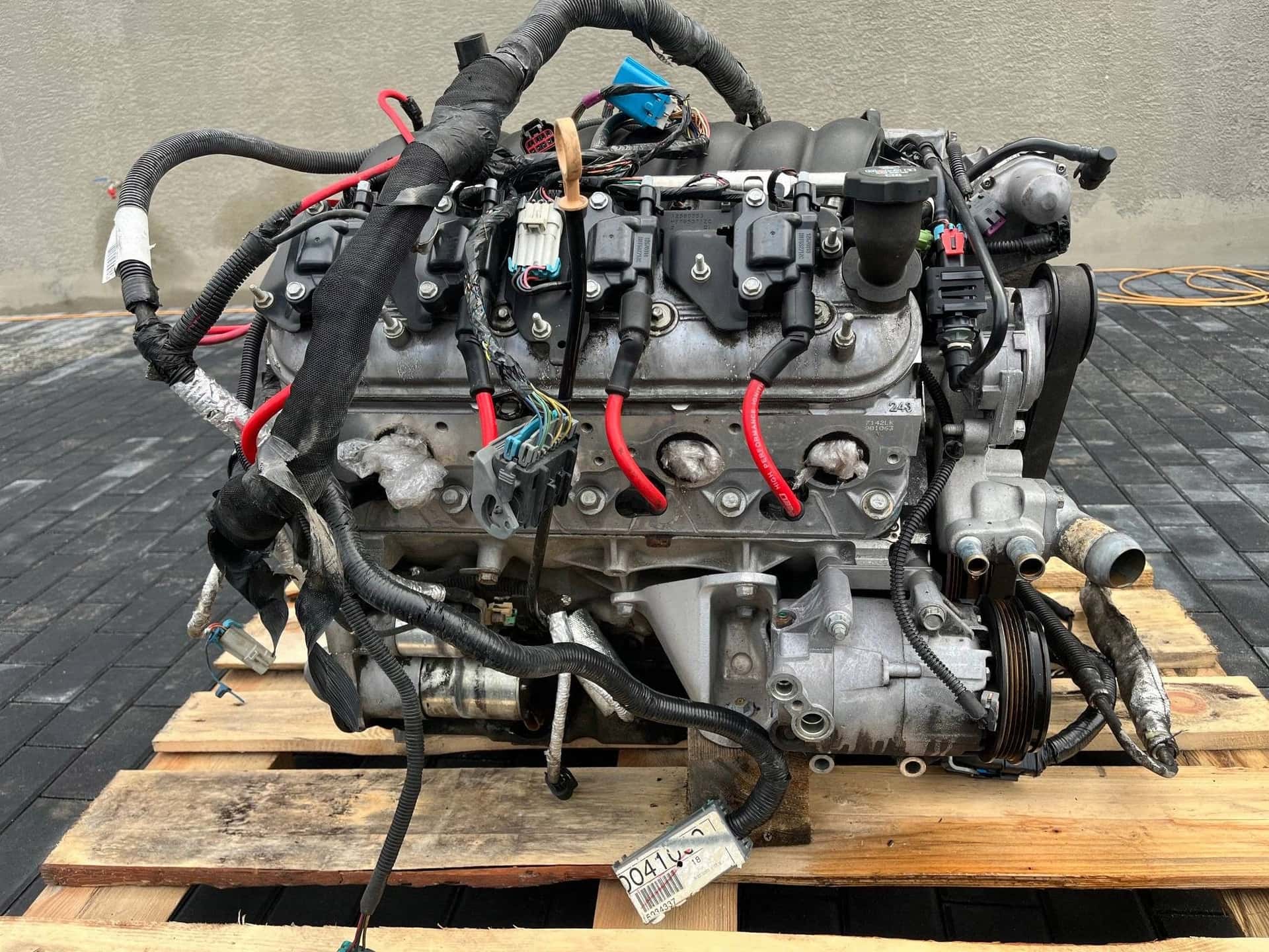 Moteur LS2(364CUV8) vue 2