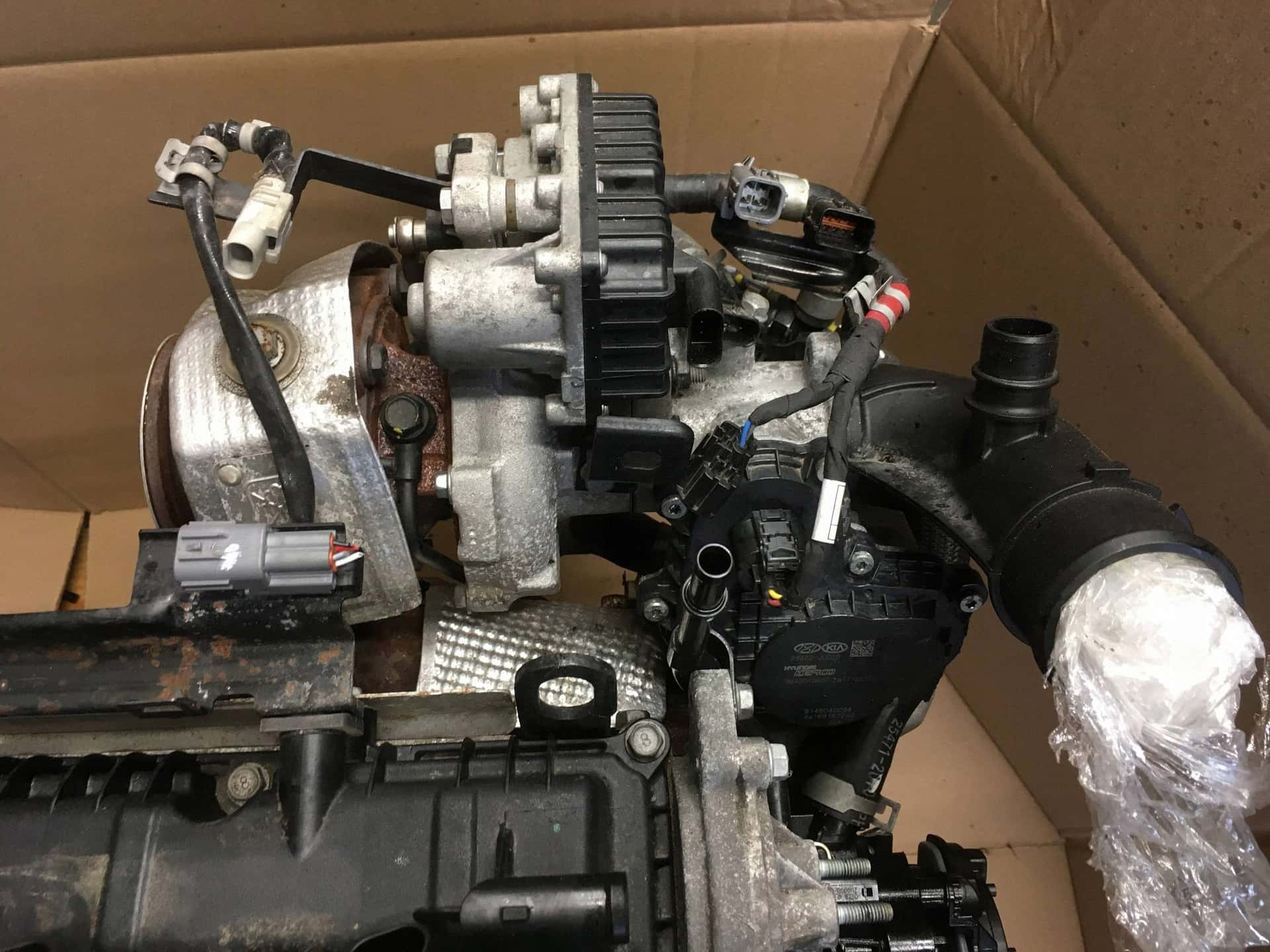 Moteur D4FE vue 4
