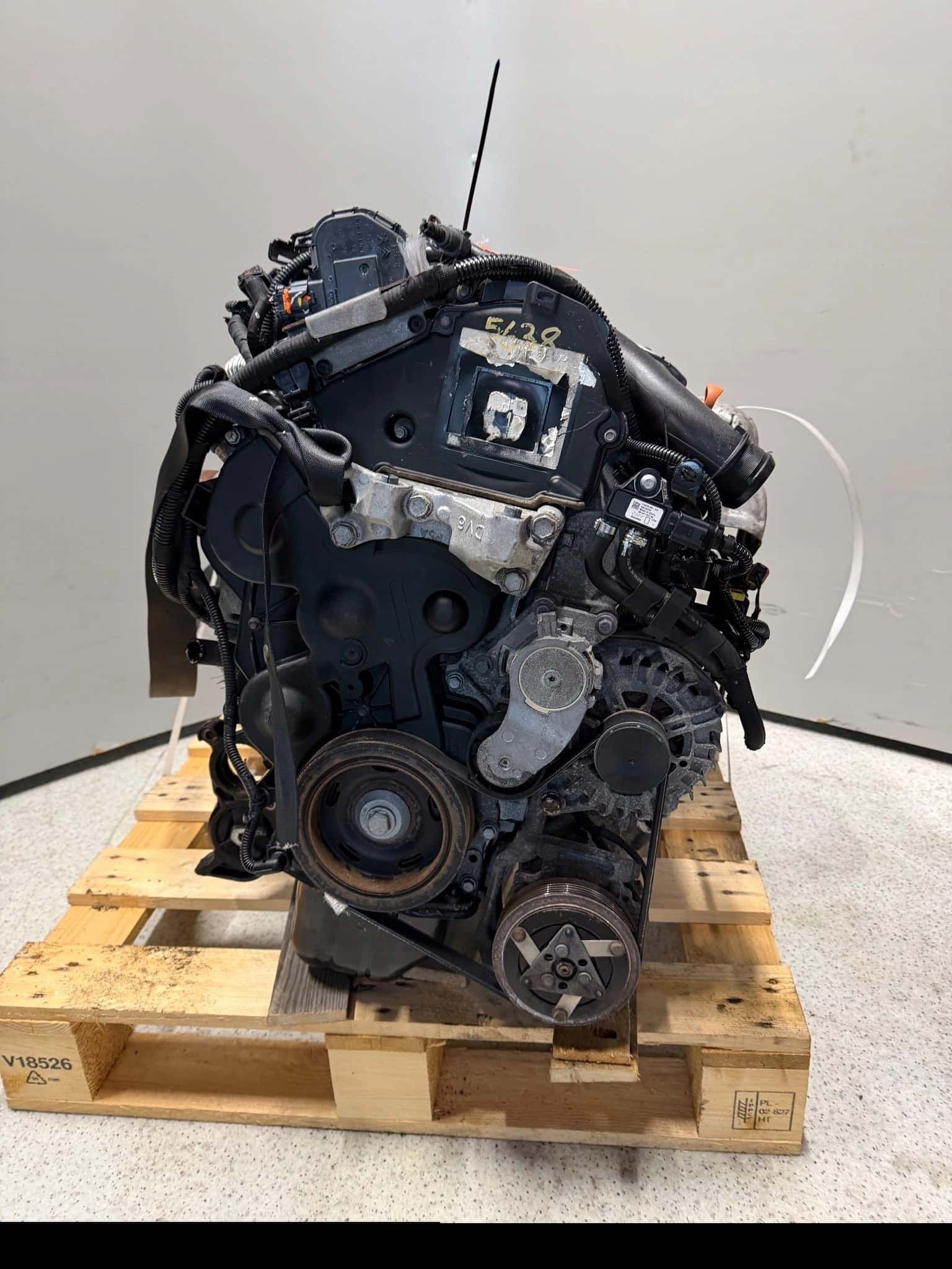 Moteur 9HF (DV6DTED) vue 2