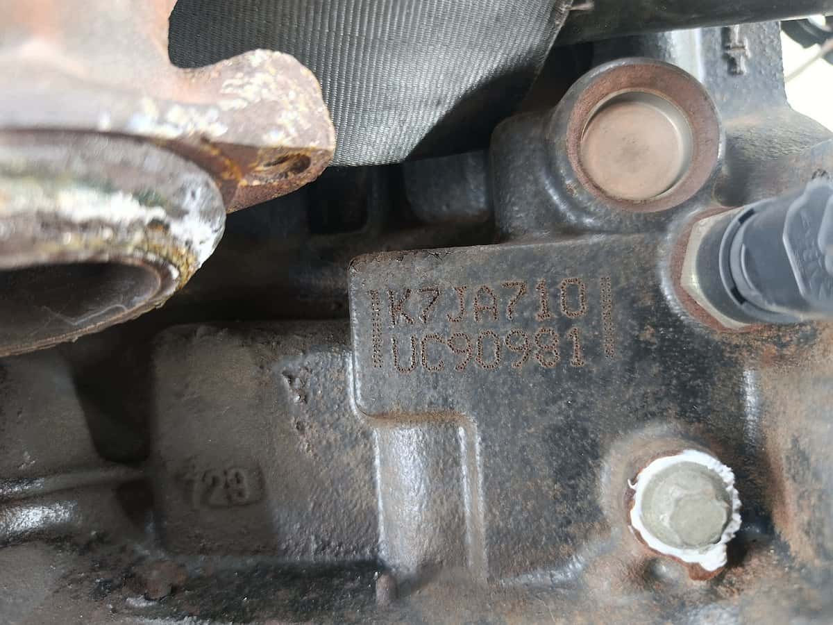 Moteur K7J 710 vue 11