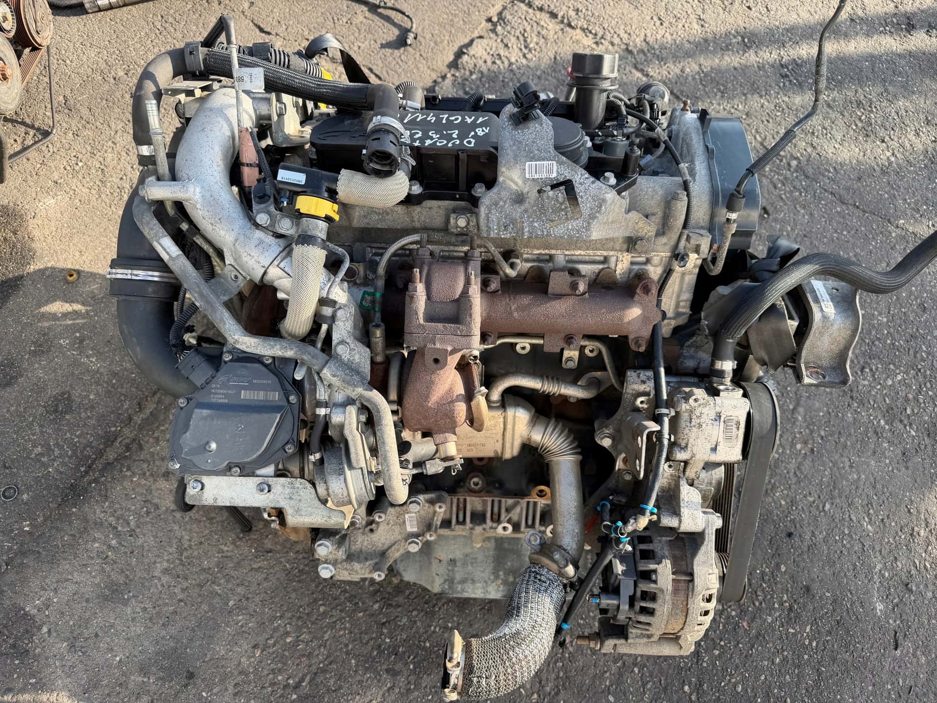 Moteur F1AGL411D vue 3