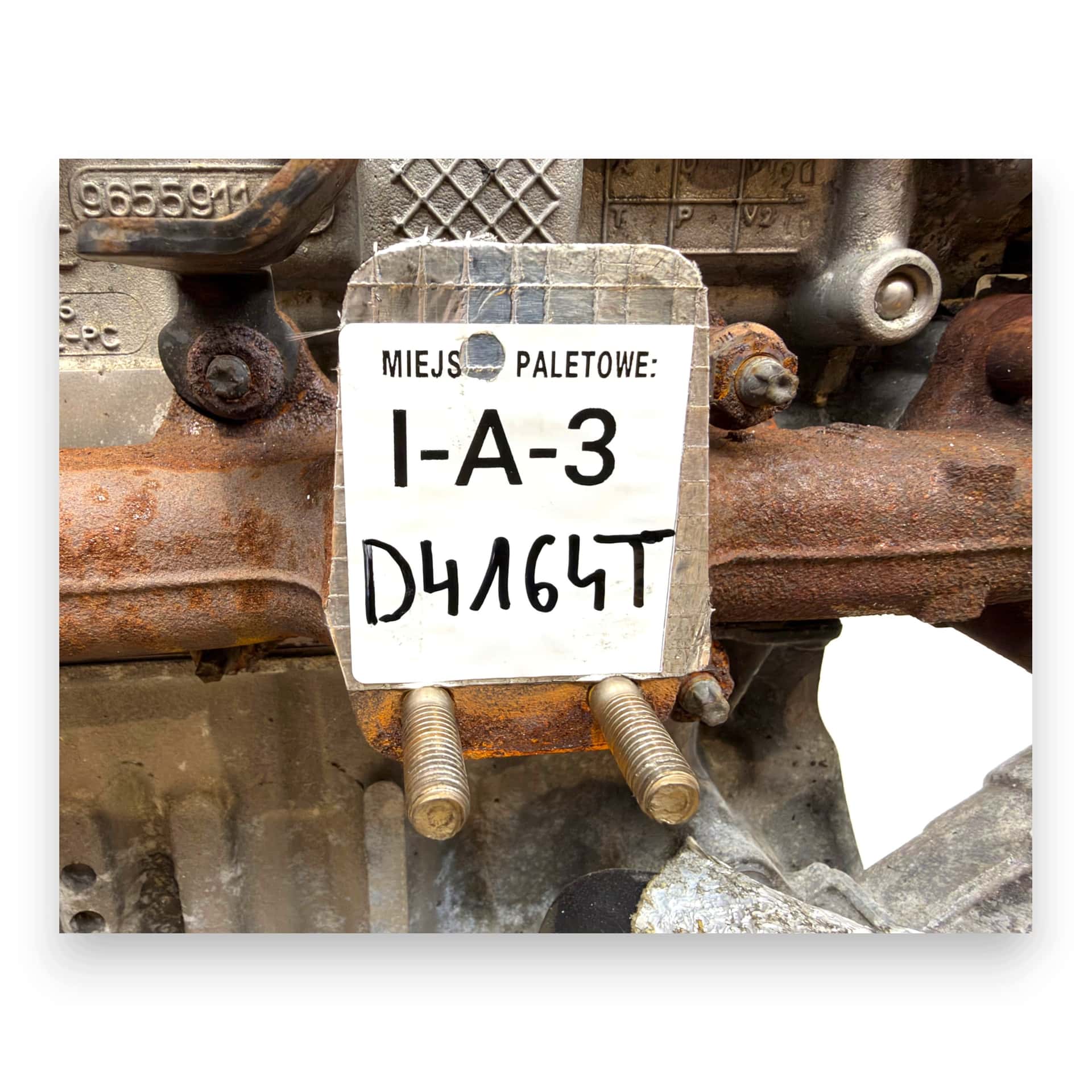 Moteur D 4164 T vue 12
