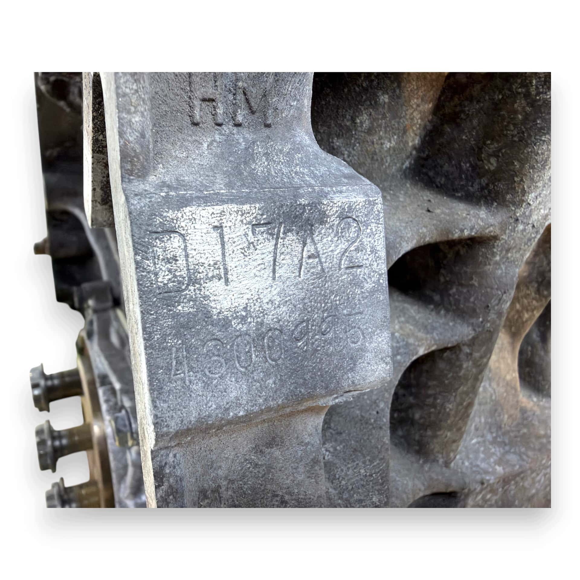 Moteur D17A2 vue 2