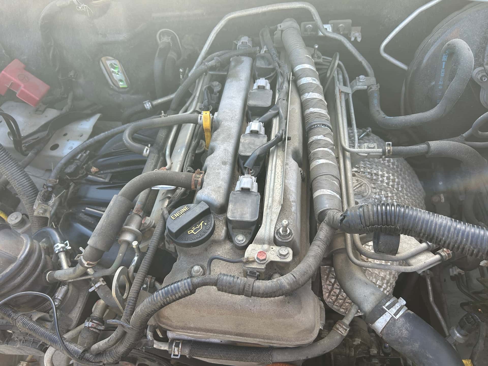 Moteur J20A vue 2