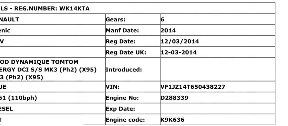 Moteur K9K 636 vue 12