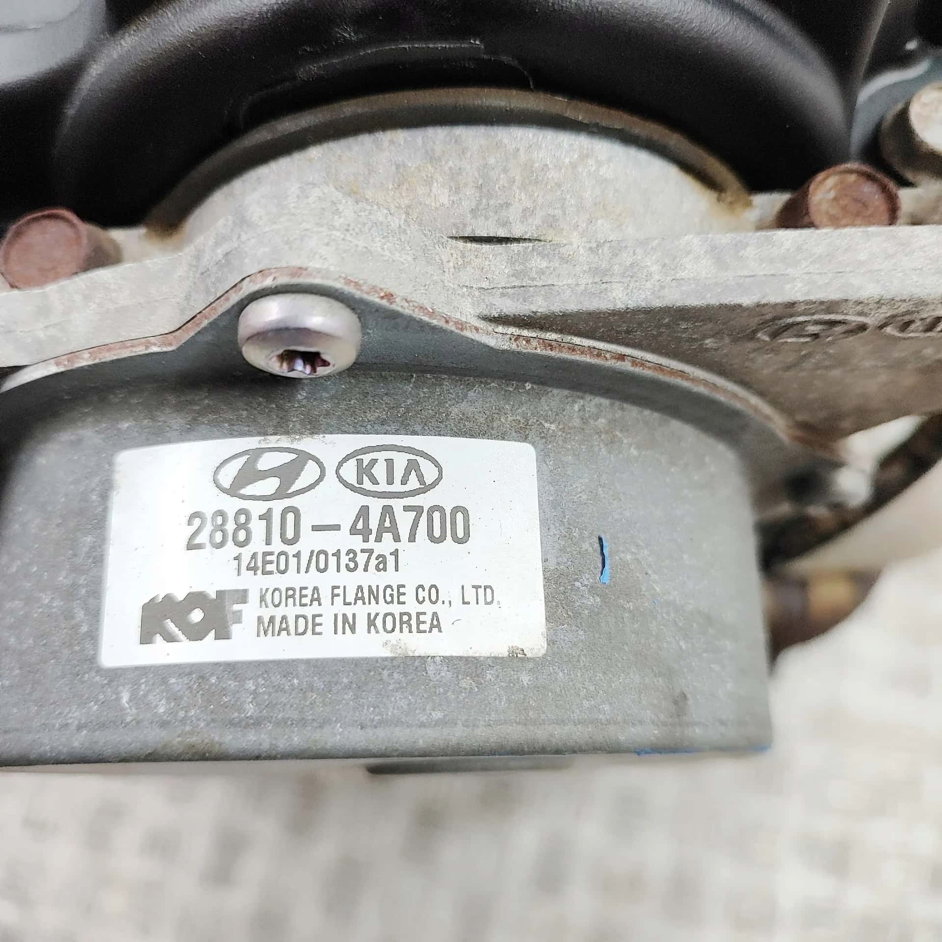 Moteur D4CB vue 8