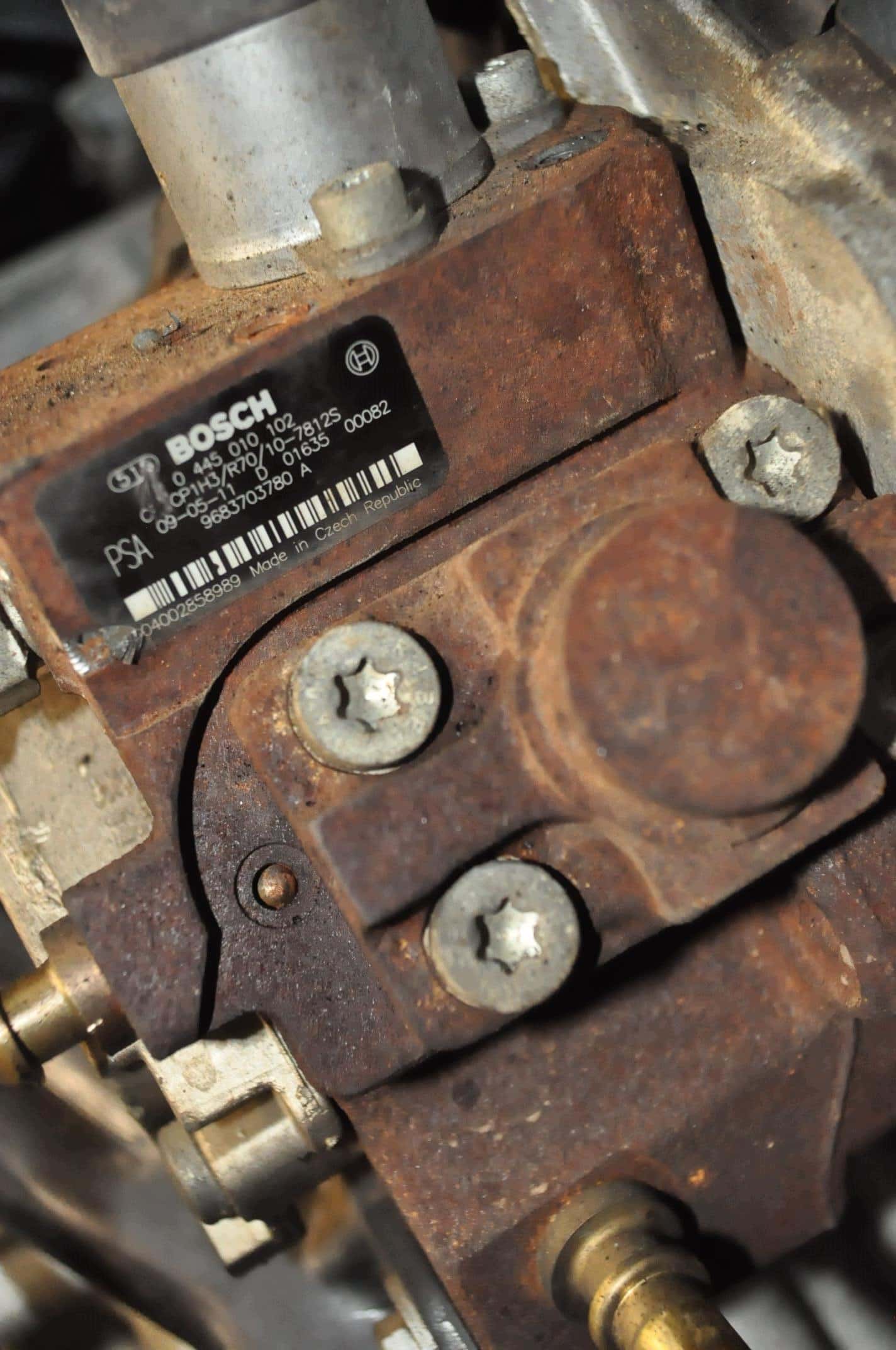 Moteur D 4164 T vue 3