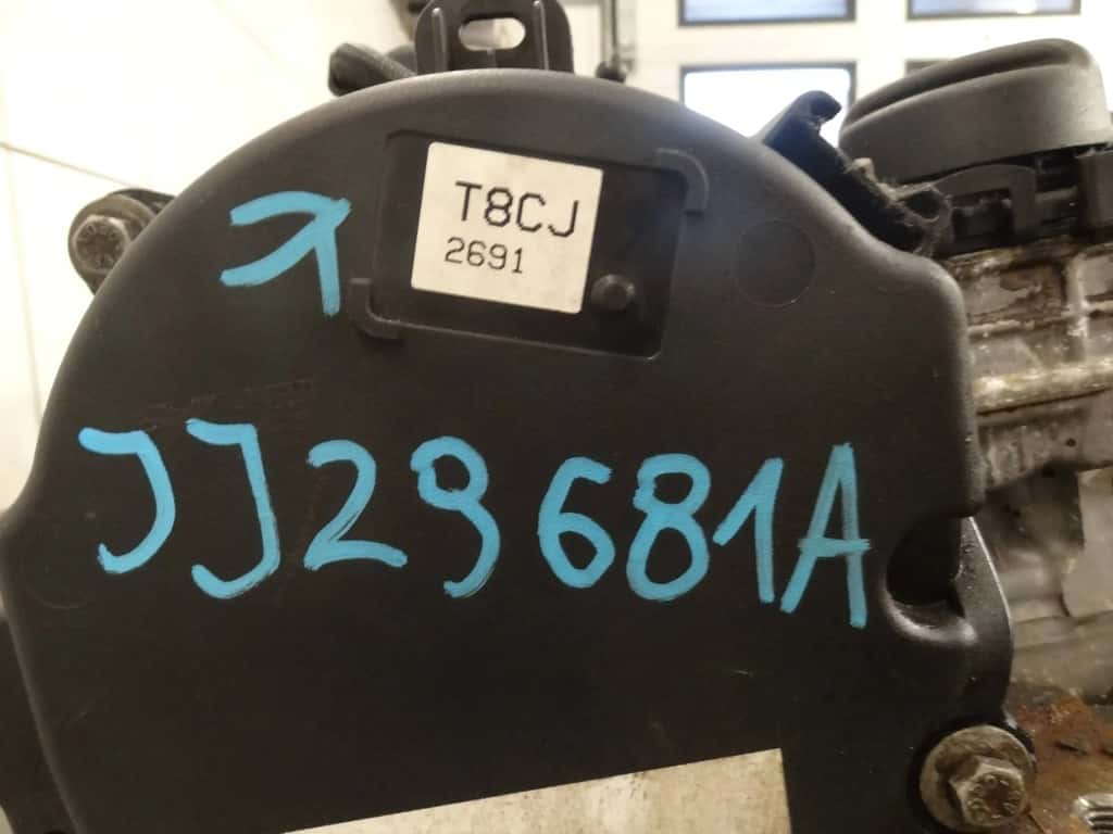 Moteur T8CJ vue 3