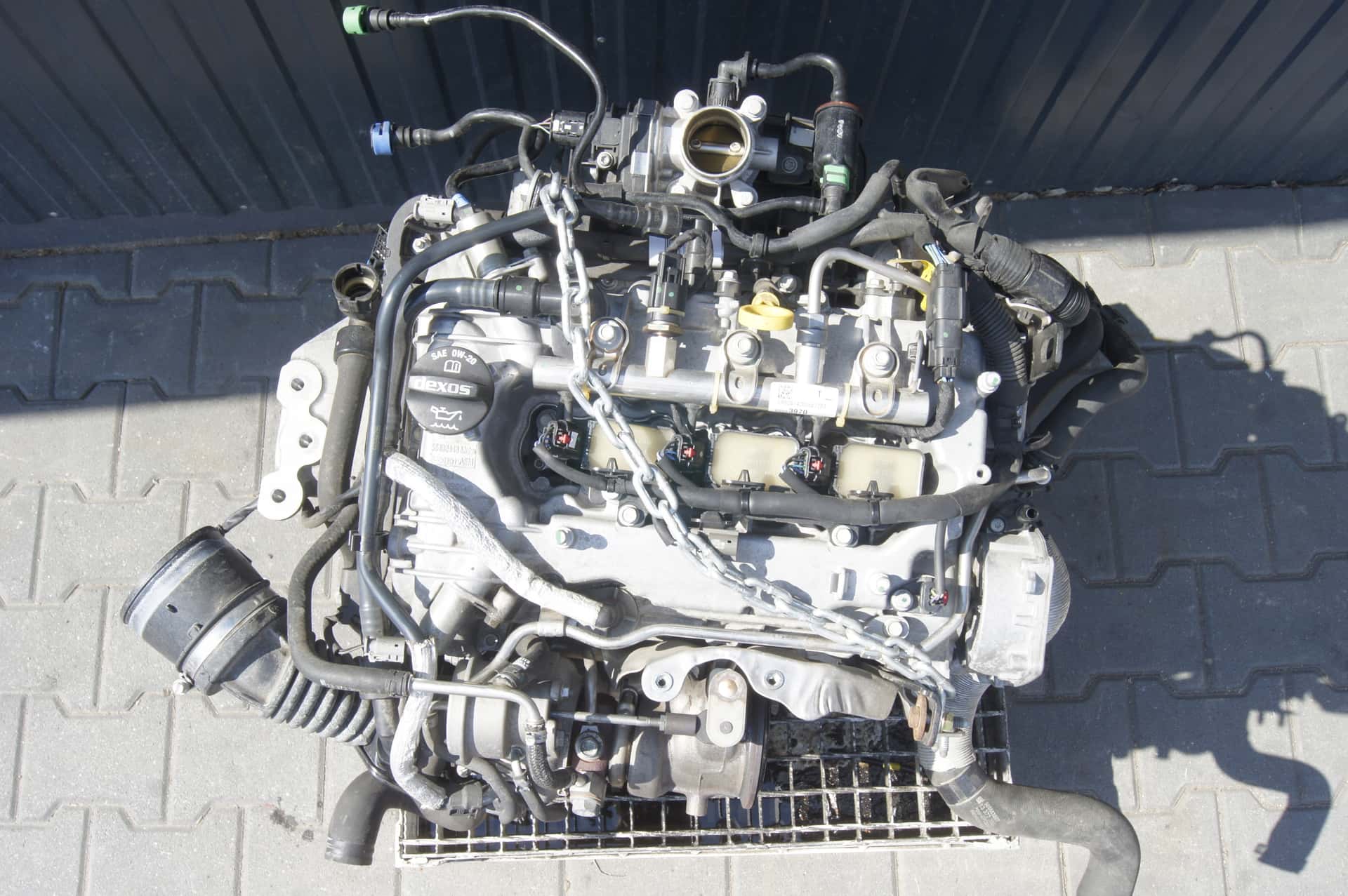 Moteur B 10 XFL vue 2