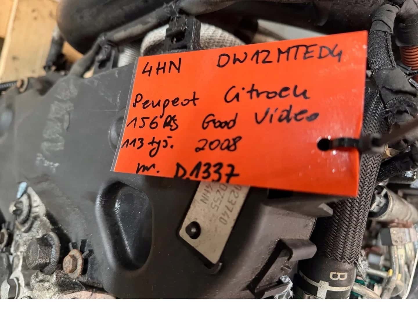 Moteur 4HN (DW12MTED4) vue 7