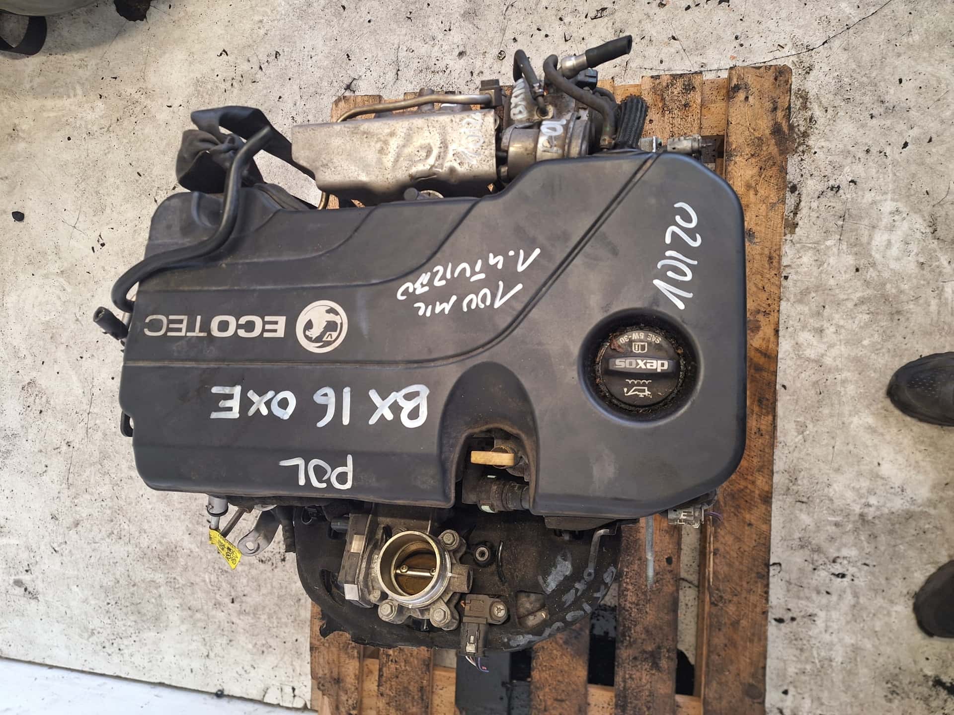 Moteur B 14 XFT vue 6