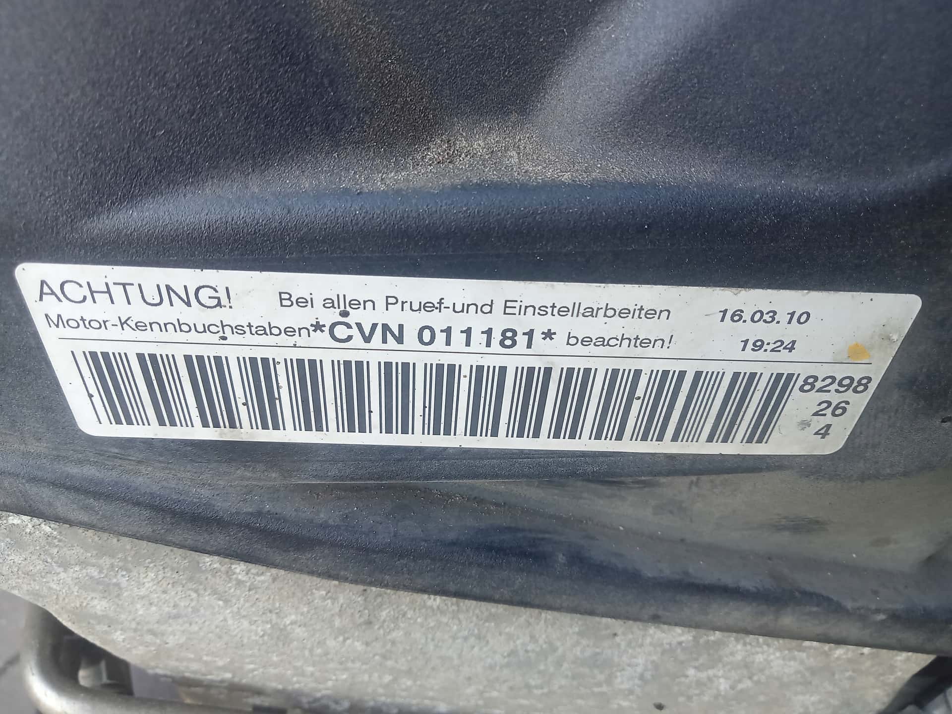 Moteur CVNA vue 2