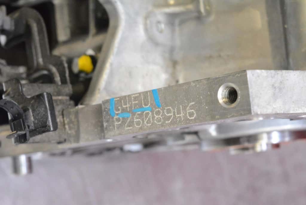 Moteur G4FU vue 11