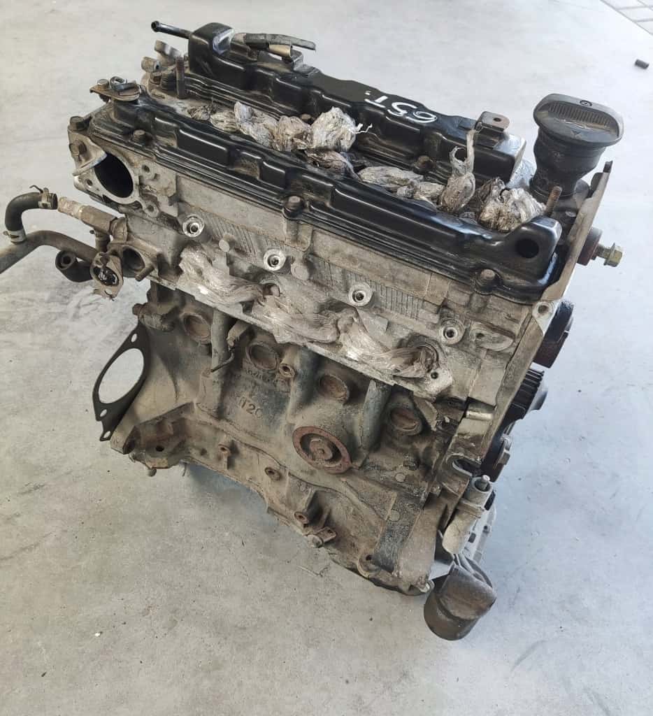 Moteur 4G93 (GDI) vue 2