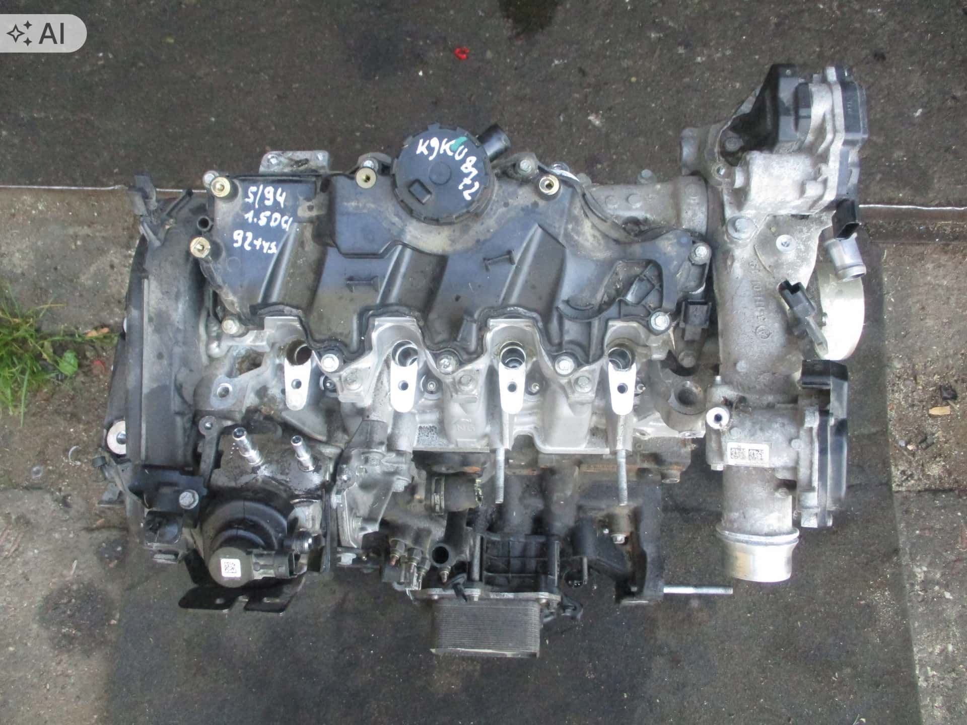 Moteur K9K 646 vue 3