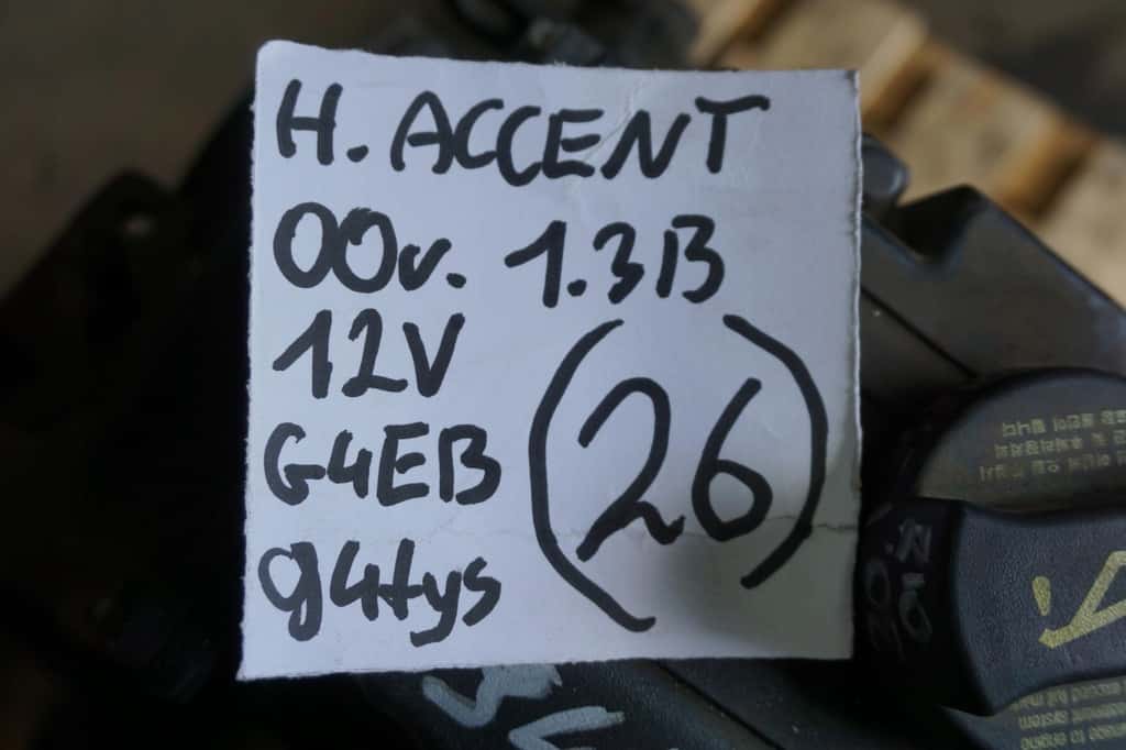 Moteur G4EB vue 3