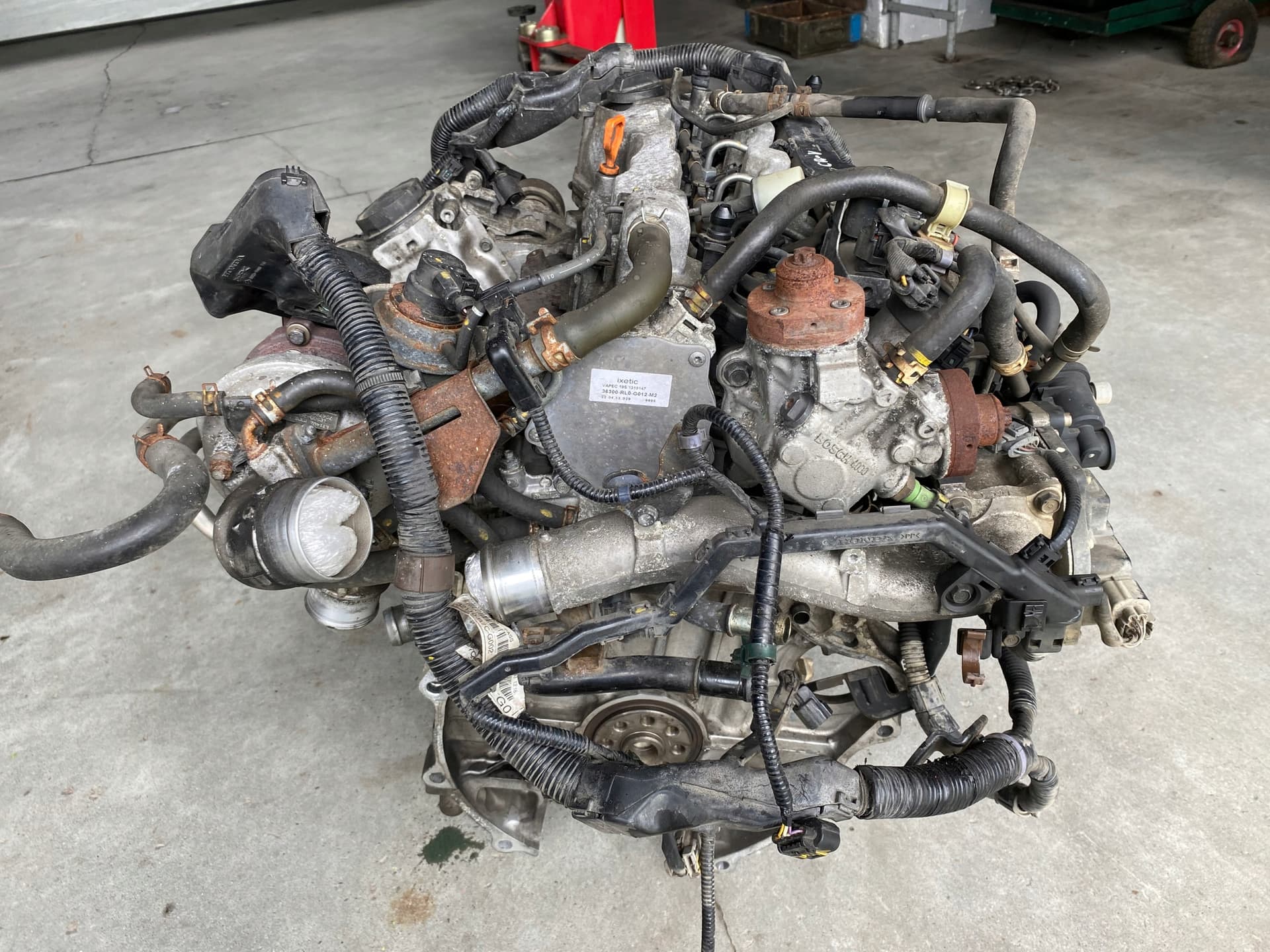 Moteur N22B4 — vue 5