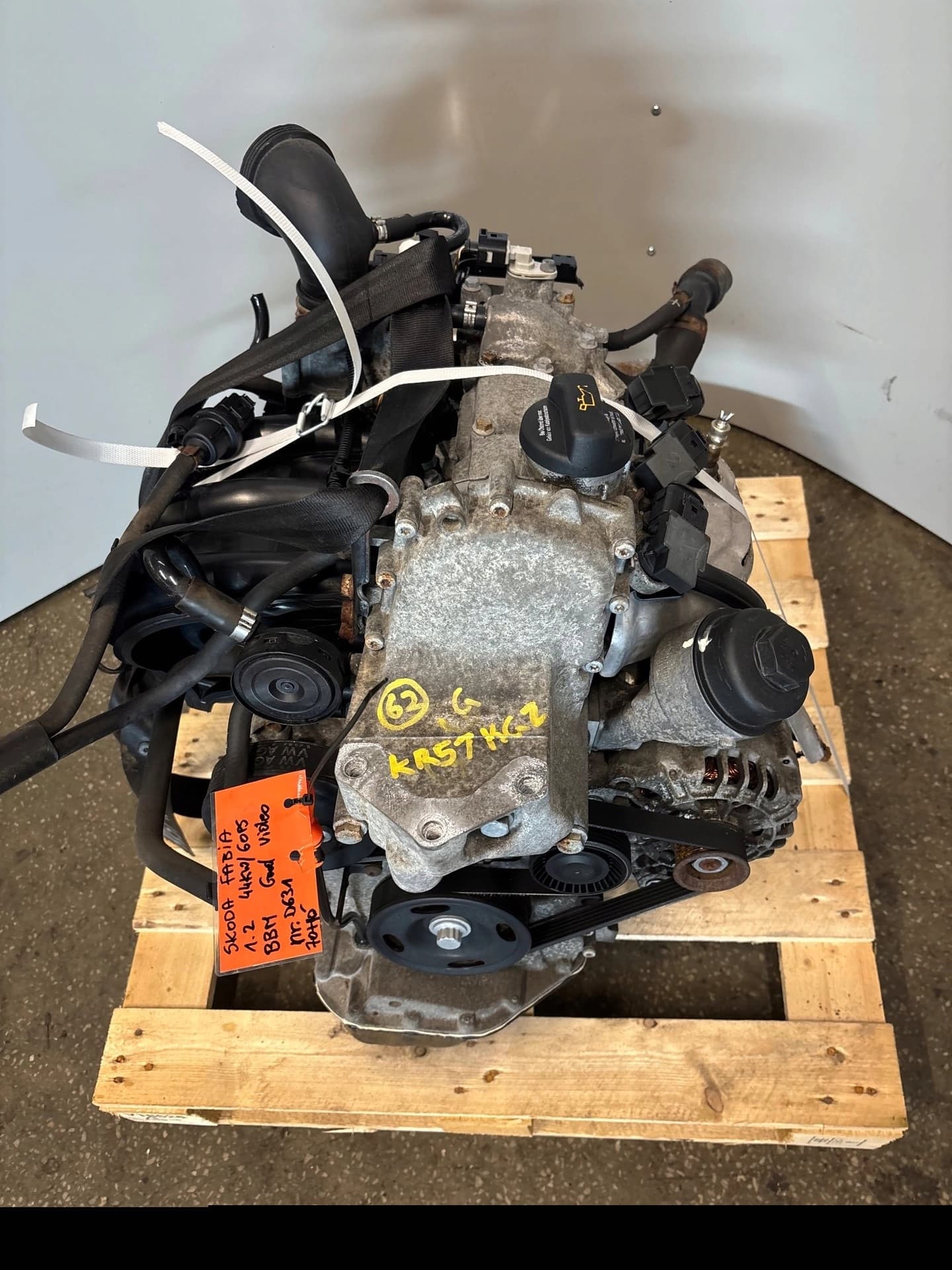 Moteur BBM pour Skoda Fabia 1.2 Petrol
