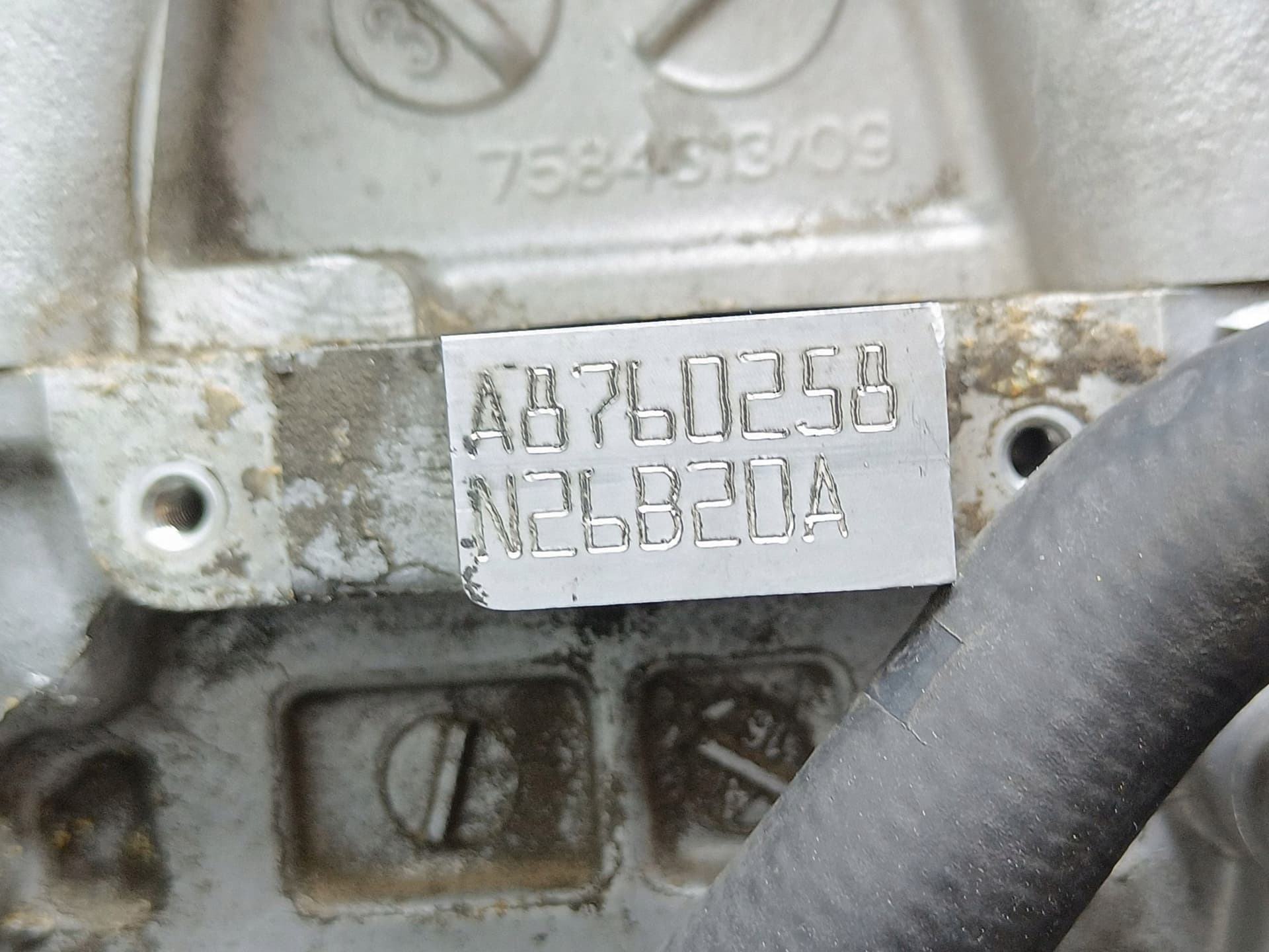 Moteur N26 B20 A — vue 10