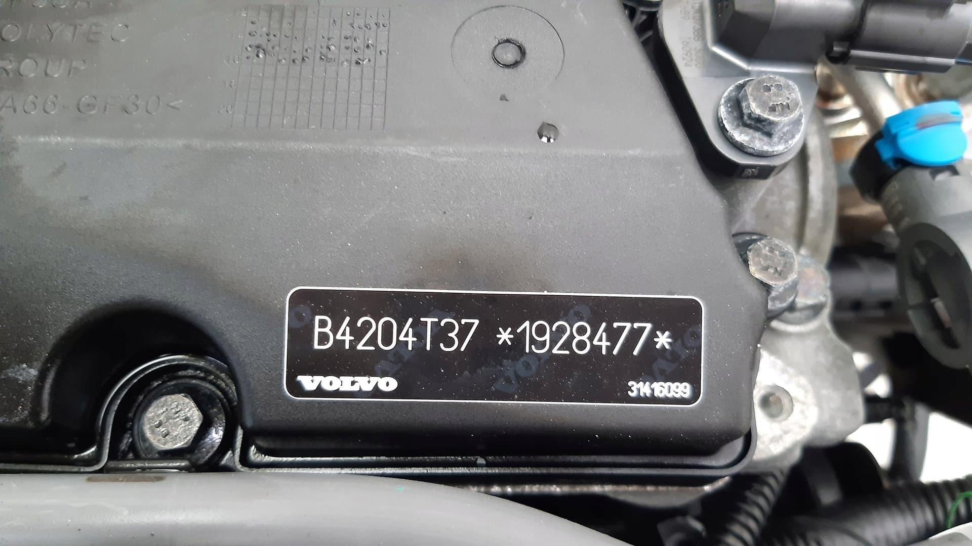 Moteur B 4204 T37 — vue 14