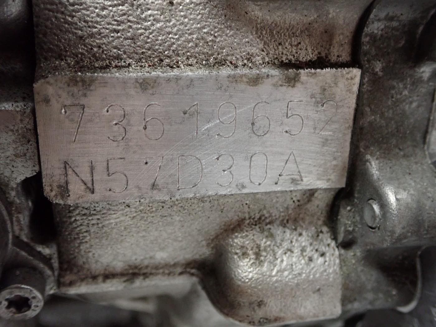 Moteur N57 D30 A — vue 5