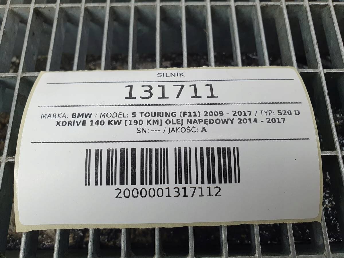 Moteur B47 D20 A — vue 10