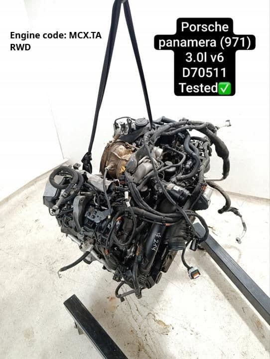 Moteur MCX.TA pour Porsche Panamera
