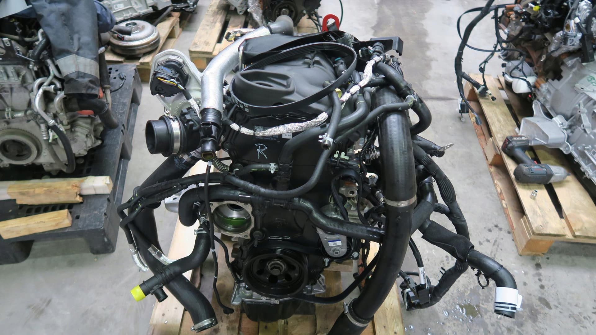Moteur 4BA pour Ford Transit 2.5 Diesel