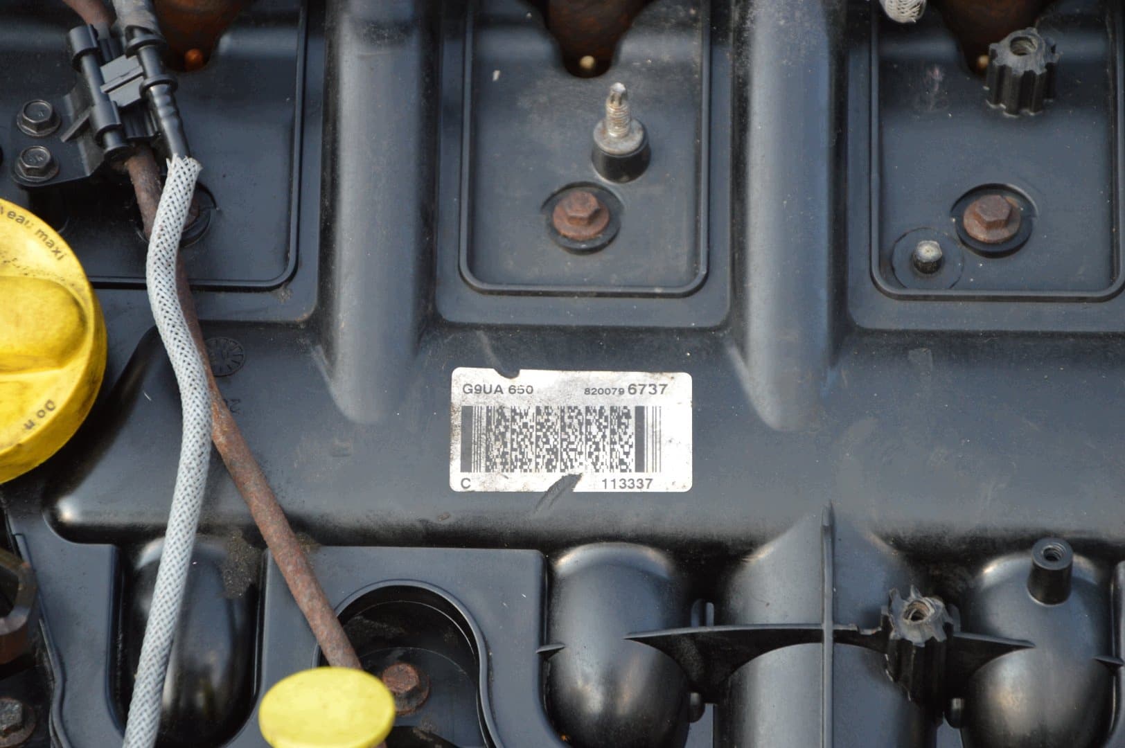 Moteur G9U 720 — vue 9