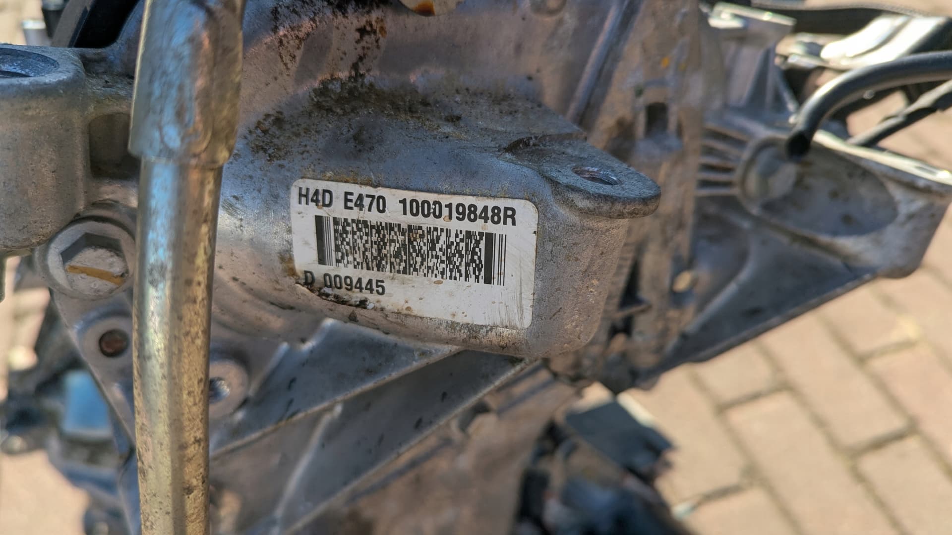 Moteur H4D 470 — vue 2