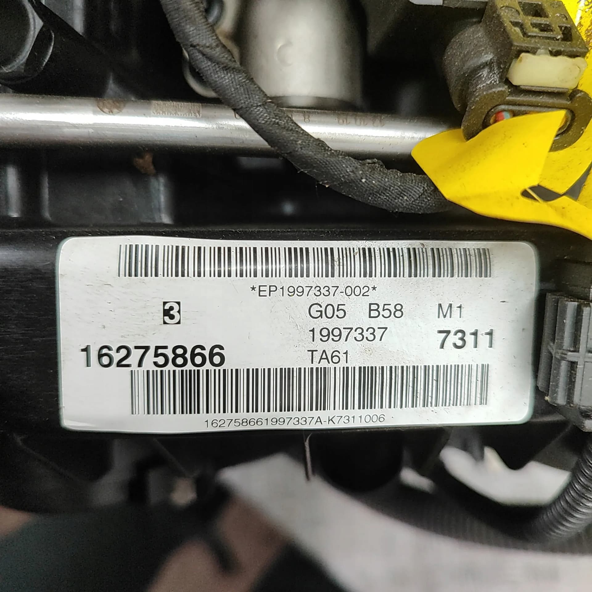 Moteur B58 B30 C — vue 8