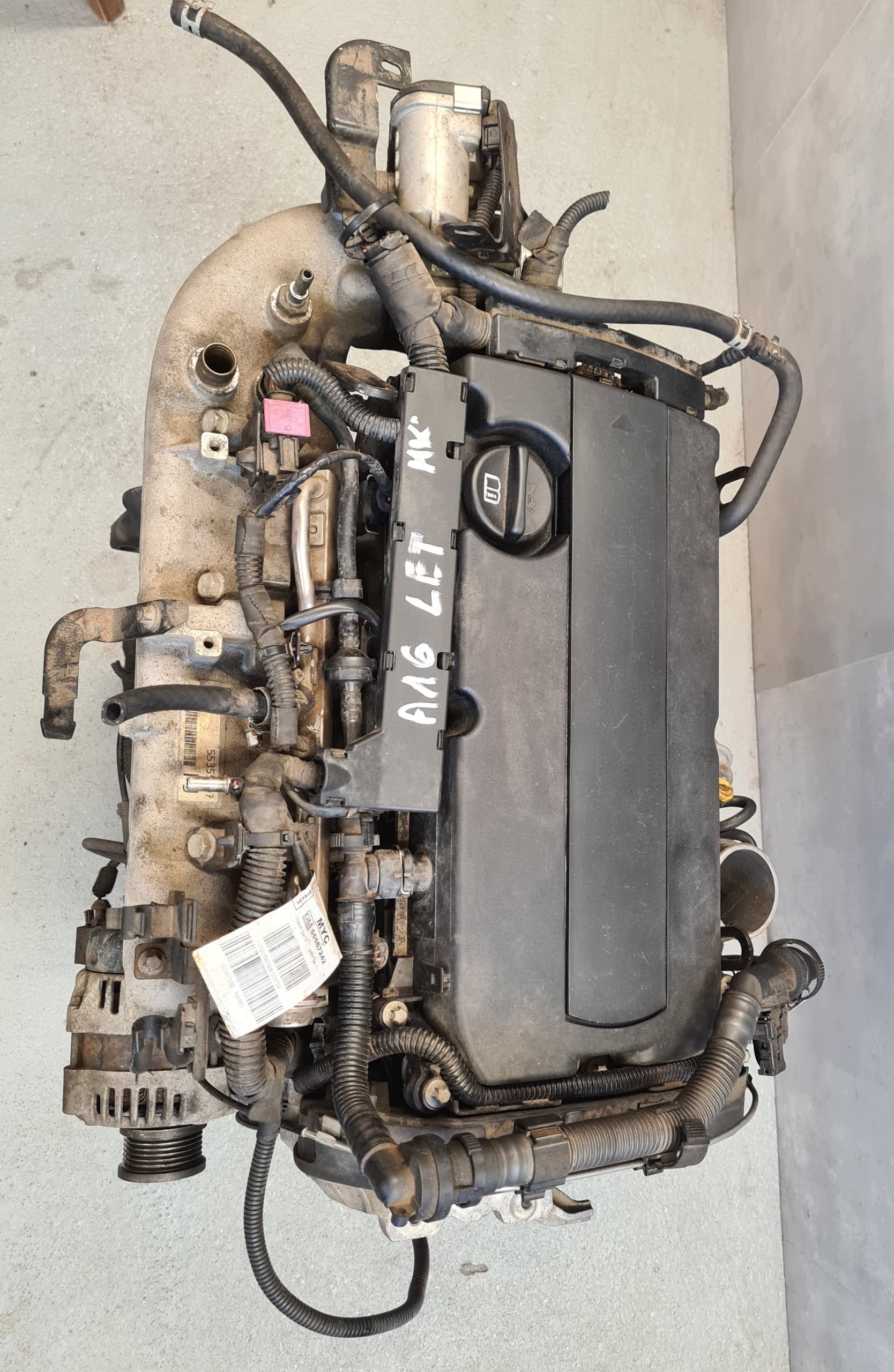 Moteur B 16 XNT — vue 2