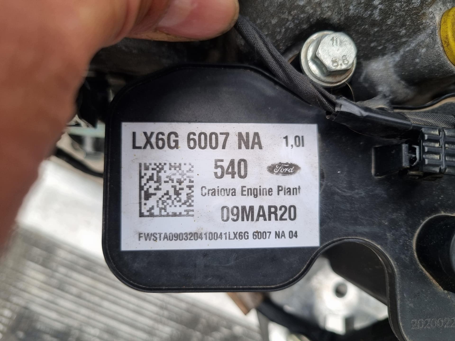 Moteur B7JA — vue 5